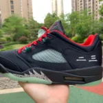 Air Jordan 5 Low Clot Black Red Green DM4640-036