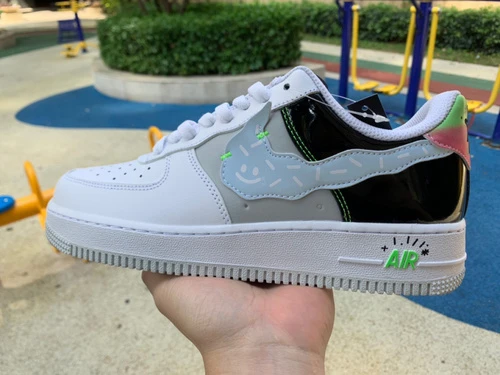 Nike Air Force 1 Ghost Swoosh White/Black DV1229-111