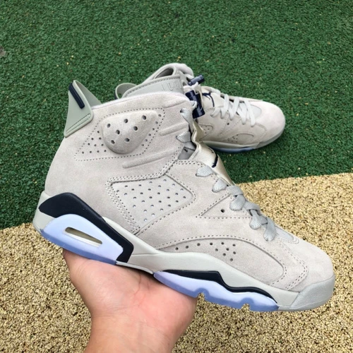 Air Jordan AJ6 Georgetown Grey Suede CT8529-012