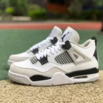 Air Jordan 4 Retro White Cement Black White Gray DH6927-111