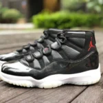 Air Jordan 11 Retro 72-10 Black Basketball Shoes 378038-378037-002