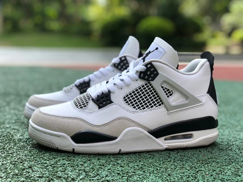 Air Jordan 4 Retro White Cement Black White Gray DH6927-111