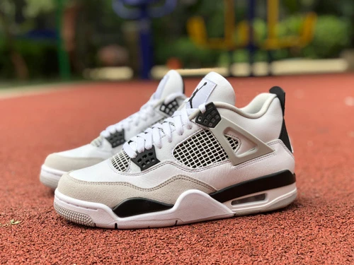 Air Jordan 4 Retro White Cement Black White Gray DH6927-111