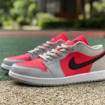Air Jordan 1 Low Grey Pink Low-Top Casual Sneaker DC0774-060