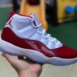 Air Jordan 11 Cherry White Red Basketball Shoes CT8012-116