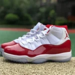 Air Jordan 11 Cherry White Red Basketball Shoes CT8012-116