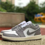Air Jordan 1 Low Neutral Grey Low-Top Basketball Sneaker 553558-053