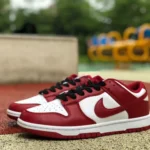 Nike Dunk Low Gym Red White Red Yellow DD1391-602