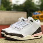 Air Jordan 3 Dark Mocha White Brown Pink