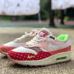 Nike Air Max 1 PRM Chinese Pastoral Dog Khaki Red DR2553-111