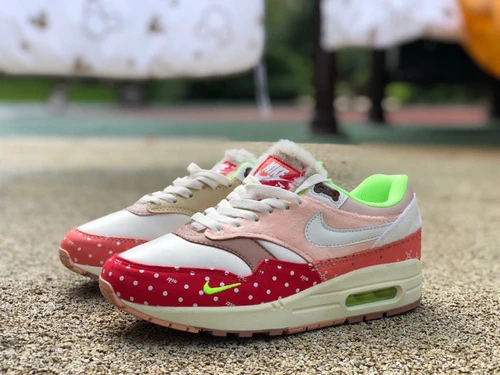 Nike Air Max 1 PRM Chinese Pastoral Dog Khaki Red DR2553-111