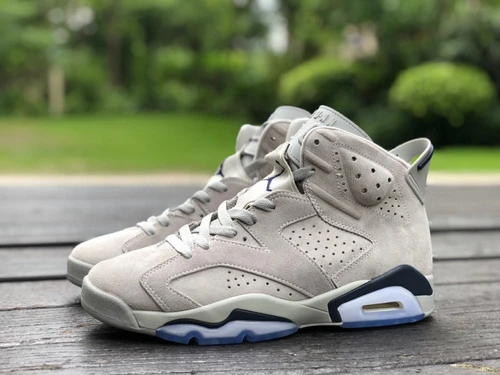 Air Jordan AJ6 Georgetown Grey Suede CT8529-012