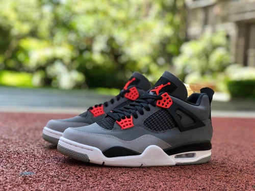 Air Jordan 4 Retro Infrared Black Gray Red DH6927-061
