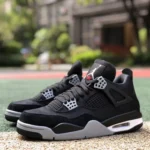 Air Jordan 4 Retro Black Canvas Black DH7138-006