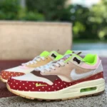 Nike Air Max 1 Chinese Pastoral Dog Khaki Red DR2553-111