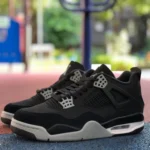 Air Jordan 4 Retro Black Canvas Black DH7138-006
