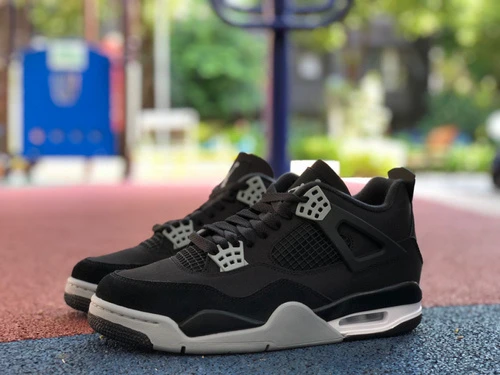 Air Jordan 4 Retro Black Canvas Black DH7138-006