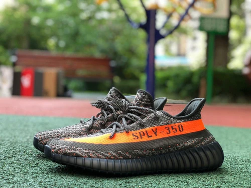 Adidas Yeezy Boost 350 V2 Black Grey Orange HQ7045