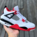 Air Jordan 4 Retro Fire Red Black White Red DC7770-160