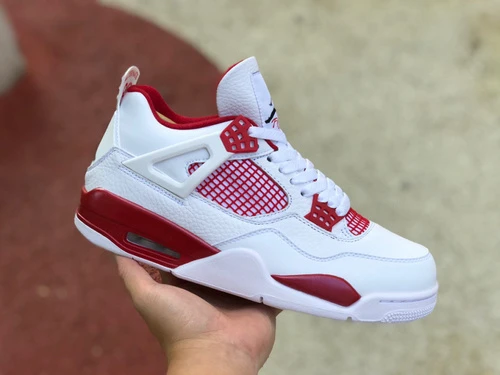 Air Jordan 4 Alternate '89 White Red 408452 308497-106