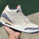 Air Jordan 3 Muslin Cream Canvas Pure Version DH7139-100