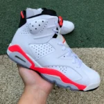 Air Jordan 6 Infrared White Red Premium Edition 384664-384665-123
