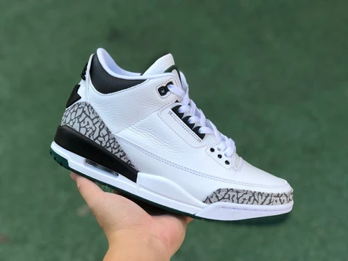 Air Jordan 3 Oregon Ducks White Black Pure Version 40.5-47.5