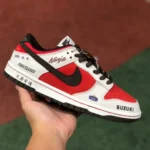 Nike SB Dunk Low Dark Driftwood White Red RE500-666