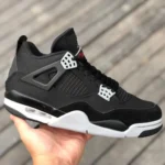 Air Jordan 4 Retro Black Canvas Black DH7138-006