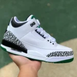 Air Jordan 3 Oregon Ducks White Black 40.5-47.5