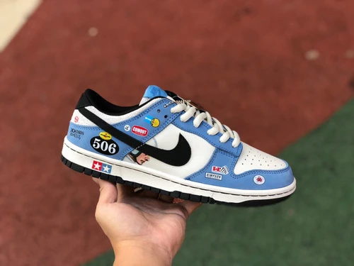 Nike SB Dunk Low Racing Bug White Blue TG1391