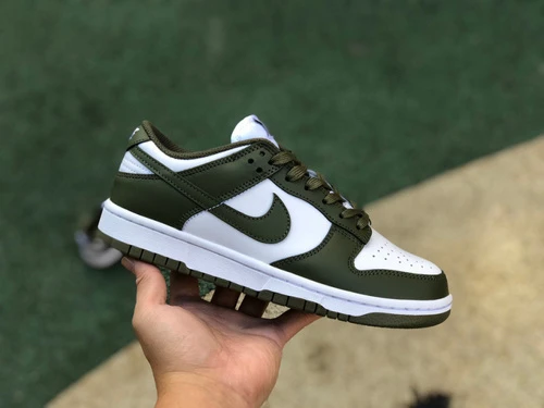 Nike Dunk Low Medium Olive White Olive DD1503-120
