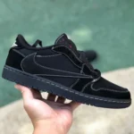 Travis Scott x Air Jordan 1 Low Black Phantom DM7