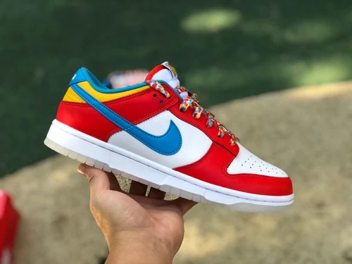 Nike Dunk Low Fruity Pebbles White Red Blue DH8009-600