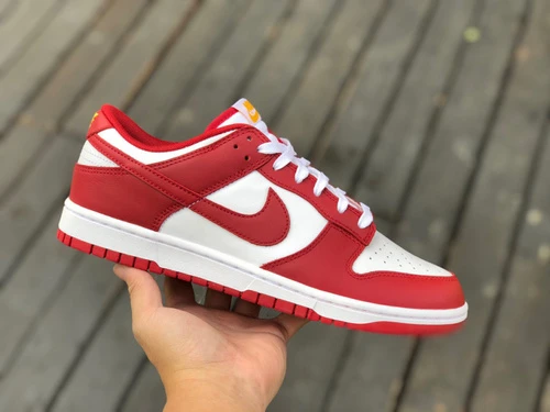 Nike Dunk Low Retro Gym Red White Red Yellow DD1391-602