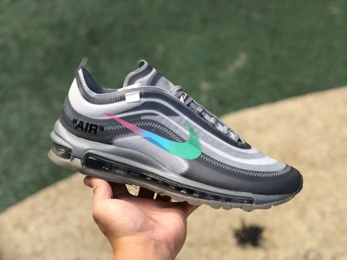 OFF-WHITE x Nike Air Max 97 Menta Grey AJ4585-101