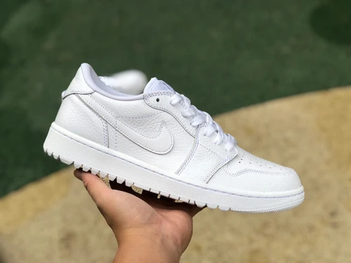Air Jordan 1 Low Golf Triple White White Sneakers DD9315-101