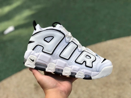Nike Air More Uptempo Black White 917593-100