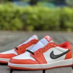 Air Jordan 1 OG White Orange Sneakers CZ0775-CZ0790-801