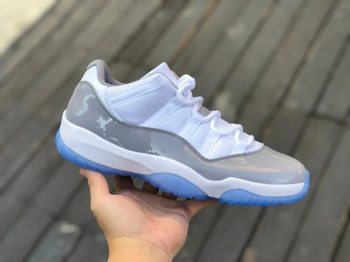 Air Jordan 11 Retro Cool Grey Grey White Basketball Shoes AV2187-140