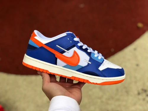 Nike Dunk Scrap Knicks Blue White Orange DM0128-100