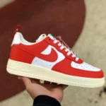 Nike Air Force 1 '07 LV8 Low Christmas Red Sneakers DX3141-861