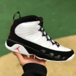 Air Jordan 9 Space Jam Black White 302359-302370-112
