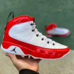 Air Jordan 9 Gym Red White Red Patent Leather 302370-160