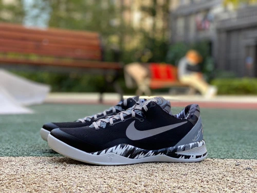 Nike Kobe 8 System PP Silver Black 613959-001