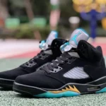 Air Jordan 5 Aqua Black Blue Lake Blue DD0587-047