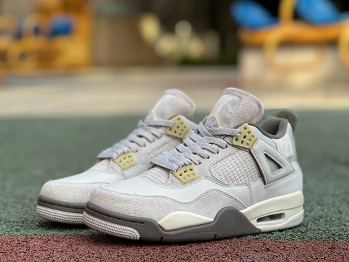 Air Jordan 4 SE Craft Olive Gray Rabbit T1 Edition DV3742-021