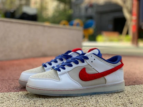 Nike Dunk Low Year of the Rabbit White Blue Red FD4203-161