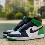 Air Jordan 1 High OG Lucky Green Black White Green S2 Edition DZ5485-031