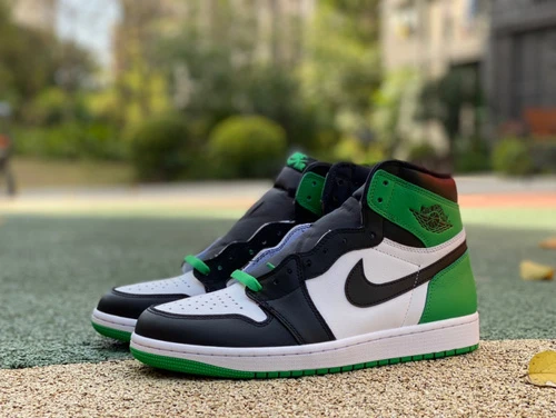 Air Jordan 1 High OG Lucky Green Black White Green S2 Edition DZ5485-031